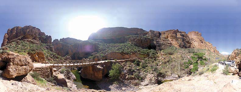 Fish Creek Canyon, Arizona, March 13, 2009